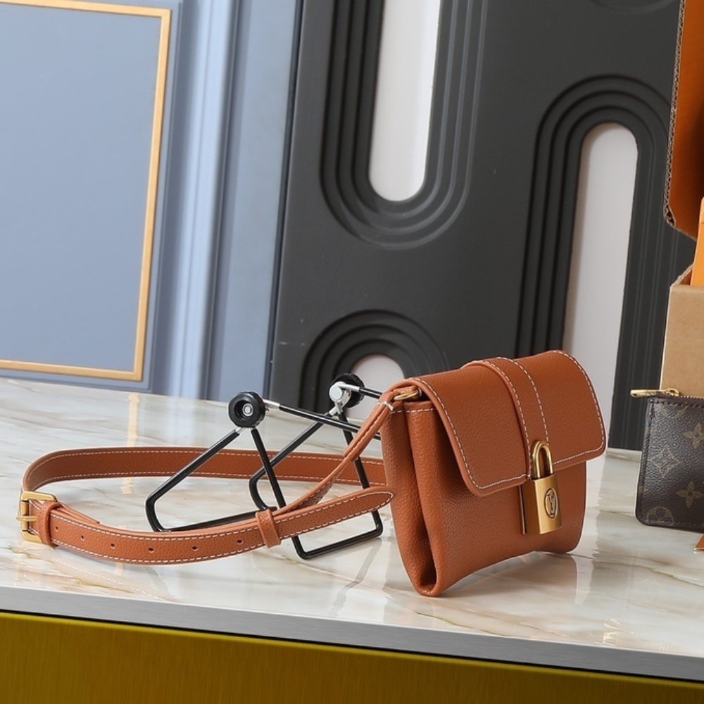 Louis Vuitton Low Key Cognac Brown 22Cm M12147 - Image 2