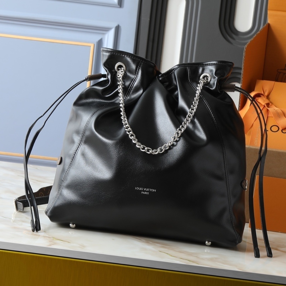 Louis Vuitton Off Duty Vibe MM Black 33Cm M25545 - Image 2