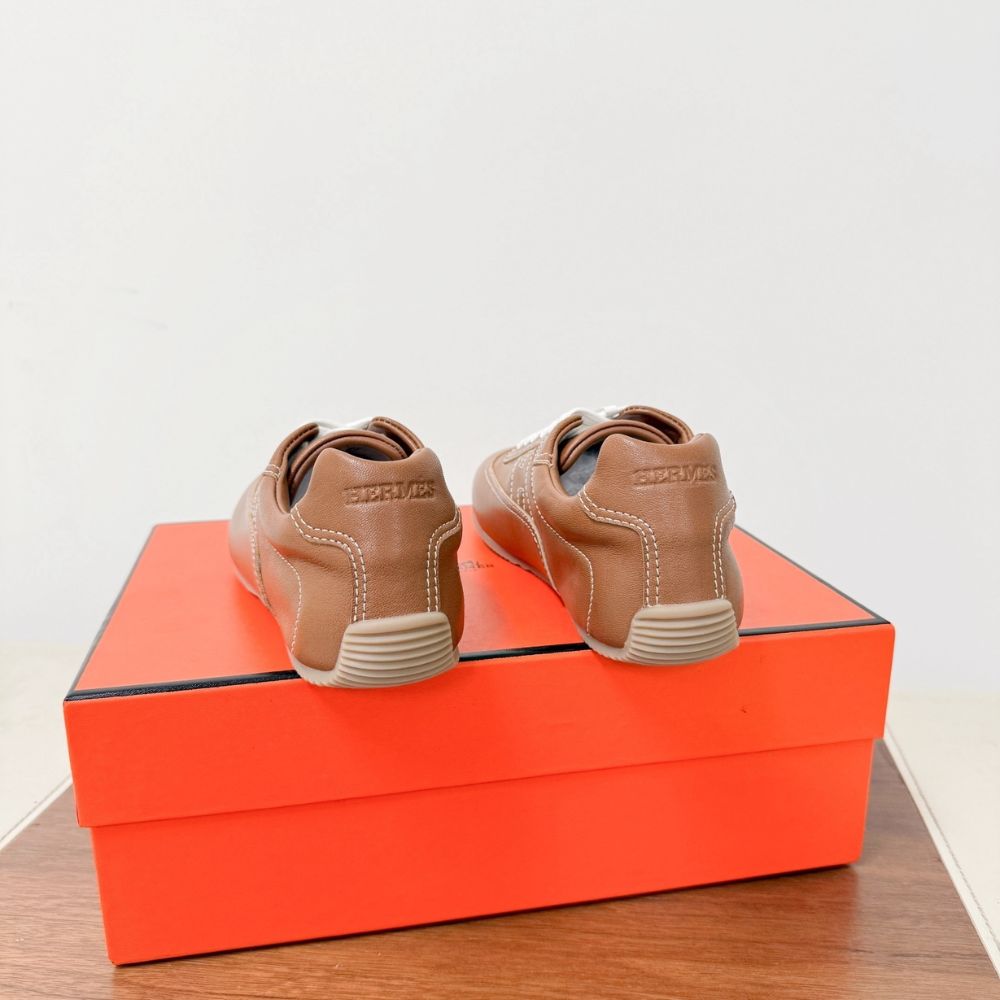 Hermes Master Sneaker Gold H261881ZH20400 - Image 4