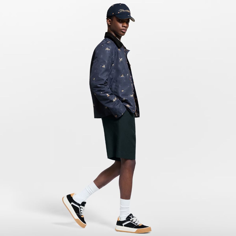 Louis Vuitton LV Tilted Sneaker Black 1AJ734 - Image 6