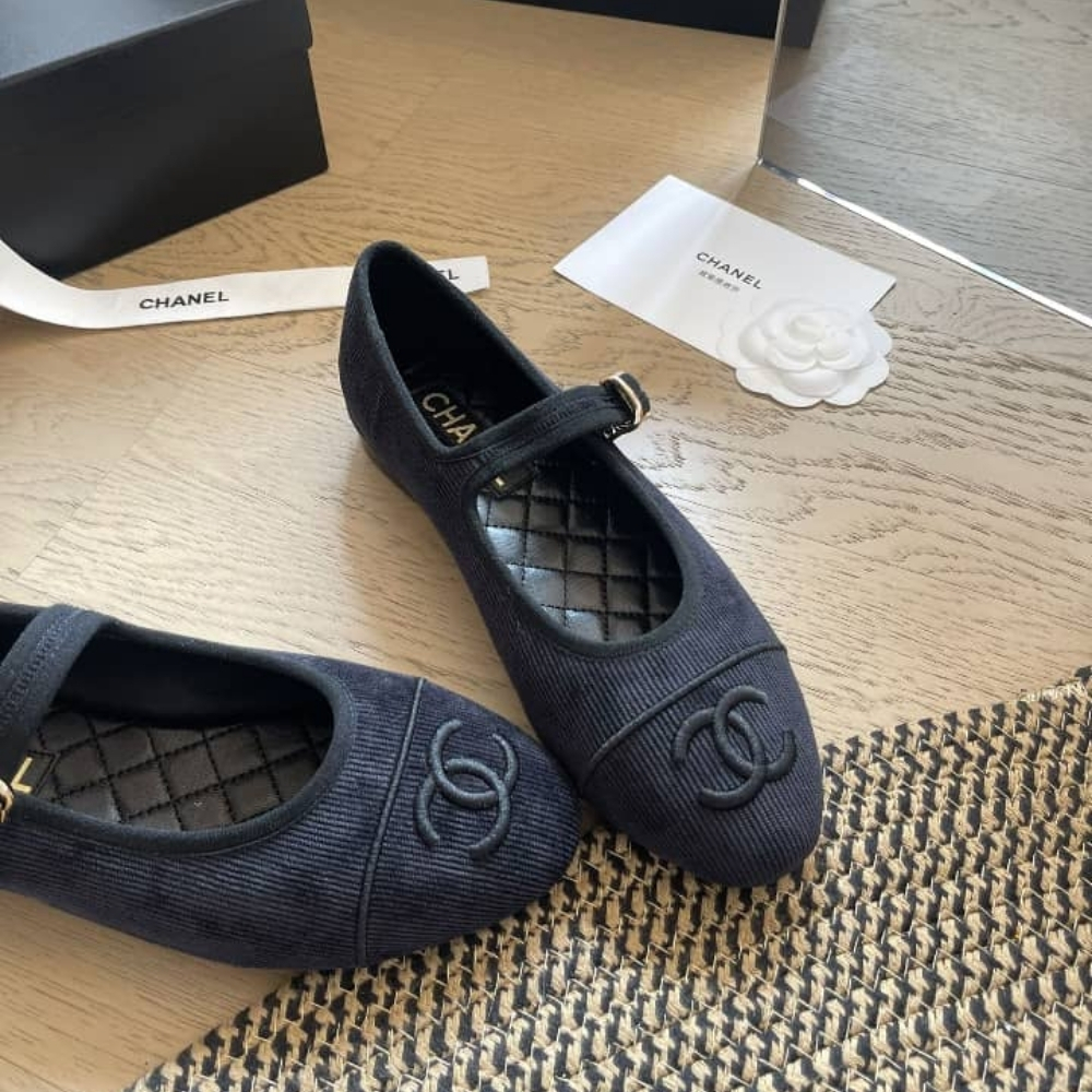 Chanel Mary Jane Ballet Flat Black - Image 3