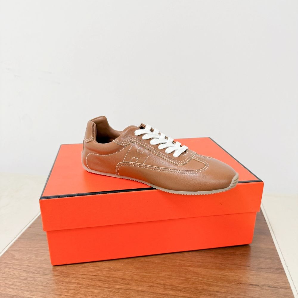 Hermes Master Sneaker Gold H261881ZH20400 - Image 5