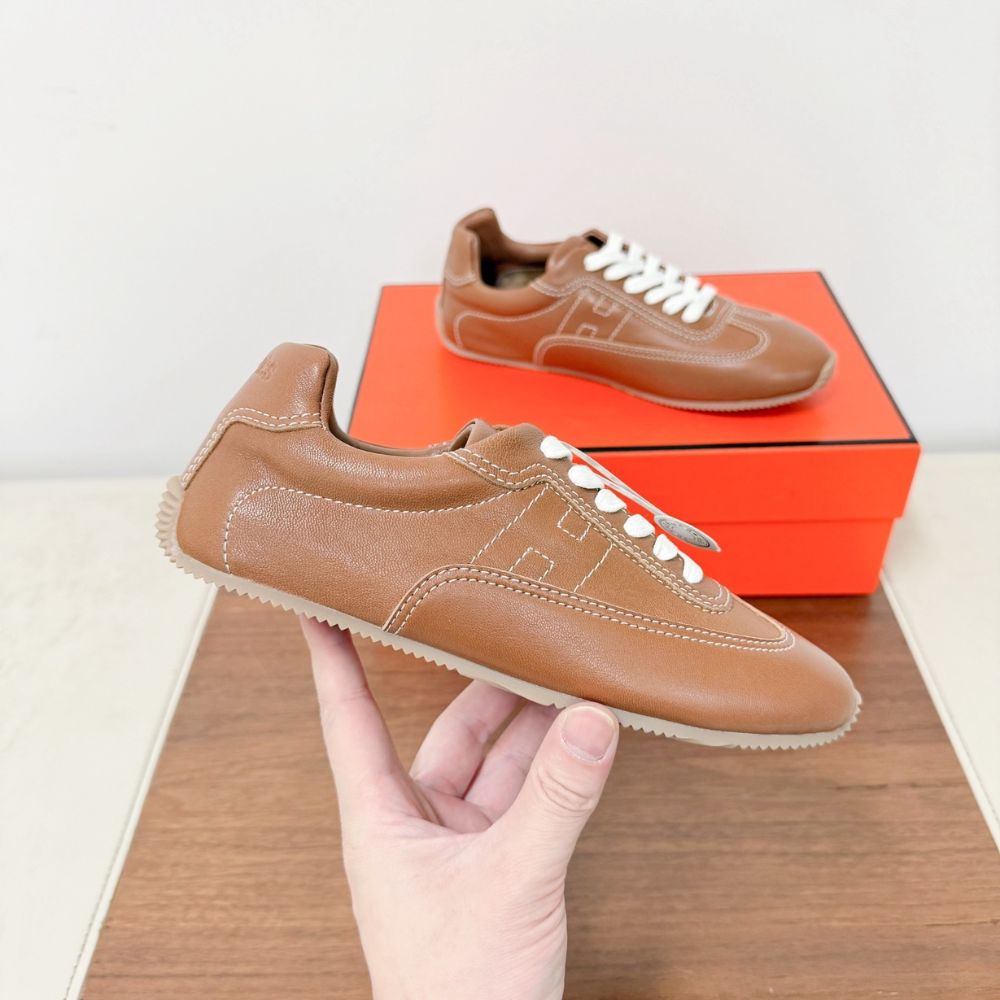 Hermes Master Sneaker Gold H261881ZH20400 - Image 6