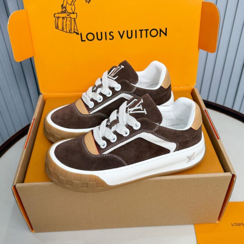 Alternative view of Louis Vuitton LV Tilted Sneaker Brown 1AJ764