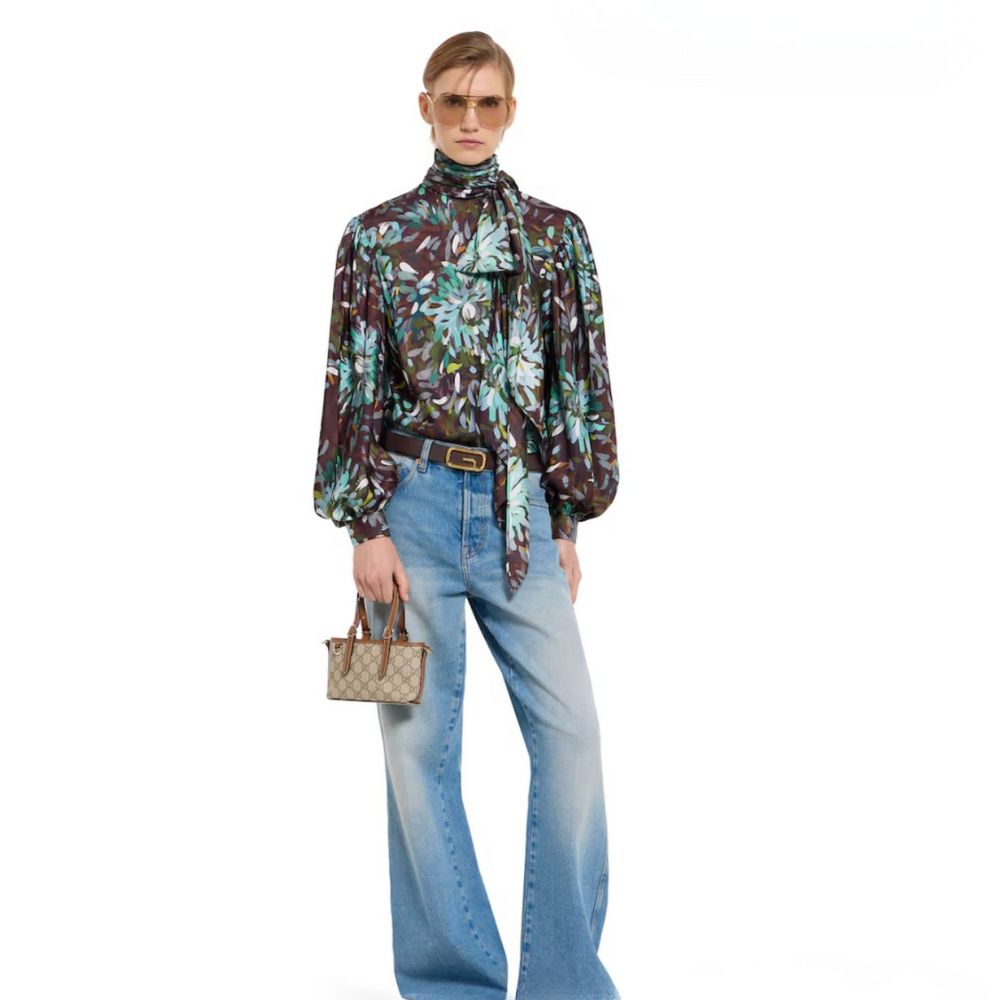 Gucci GG Emblem Mini Bag Beige and Brown GG Fabric 20Cm 855491 FAEUC 9758 - Image 9