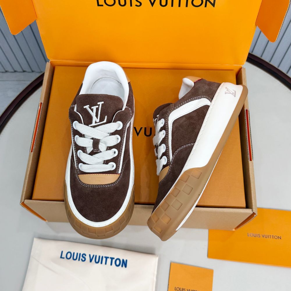 Louis Vuitton LV Tilted Sneaker Brown 1AJ764 - Image 6