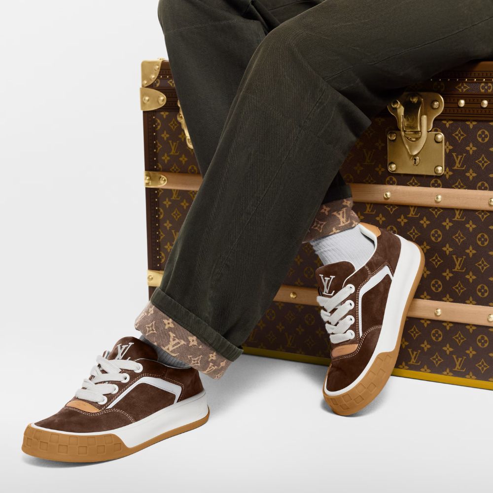 Louis Vuitton LV Tilted Sneaker Brown 1AJ764 - Image 8