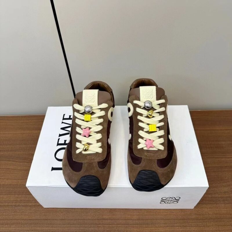 Alternative view of Loewe Ballet Runner 2.0 Brown Yellow And Blue LBR2282X11