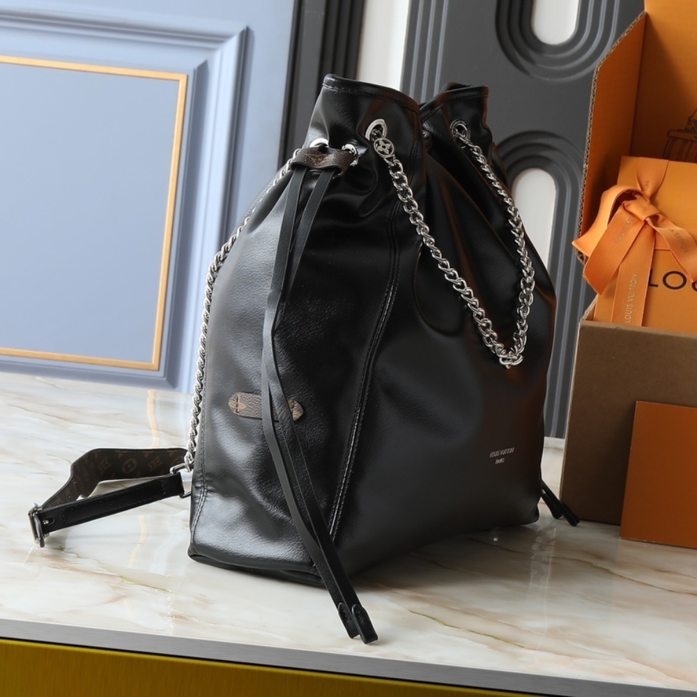 Louis Vuitton Off Duty Vibe MM Black 33Cm M25545 - Image 3