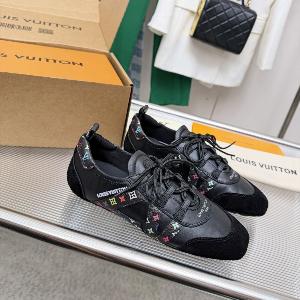 Louis Vuitton LV Sneakerina LV TM Black 1AJJTS - Image 2