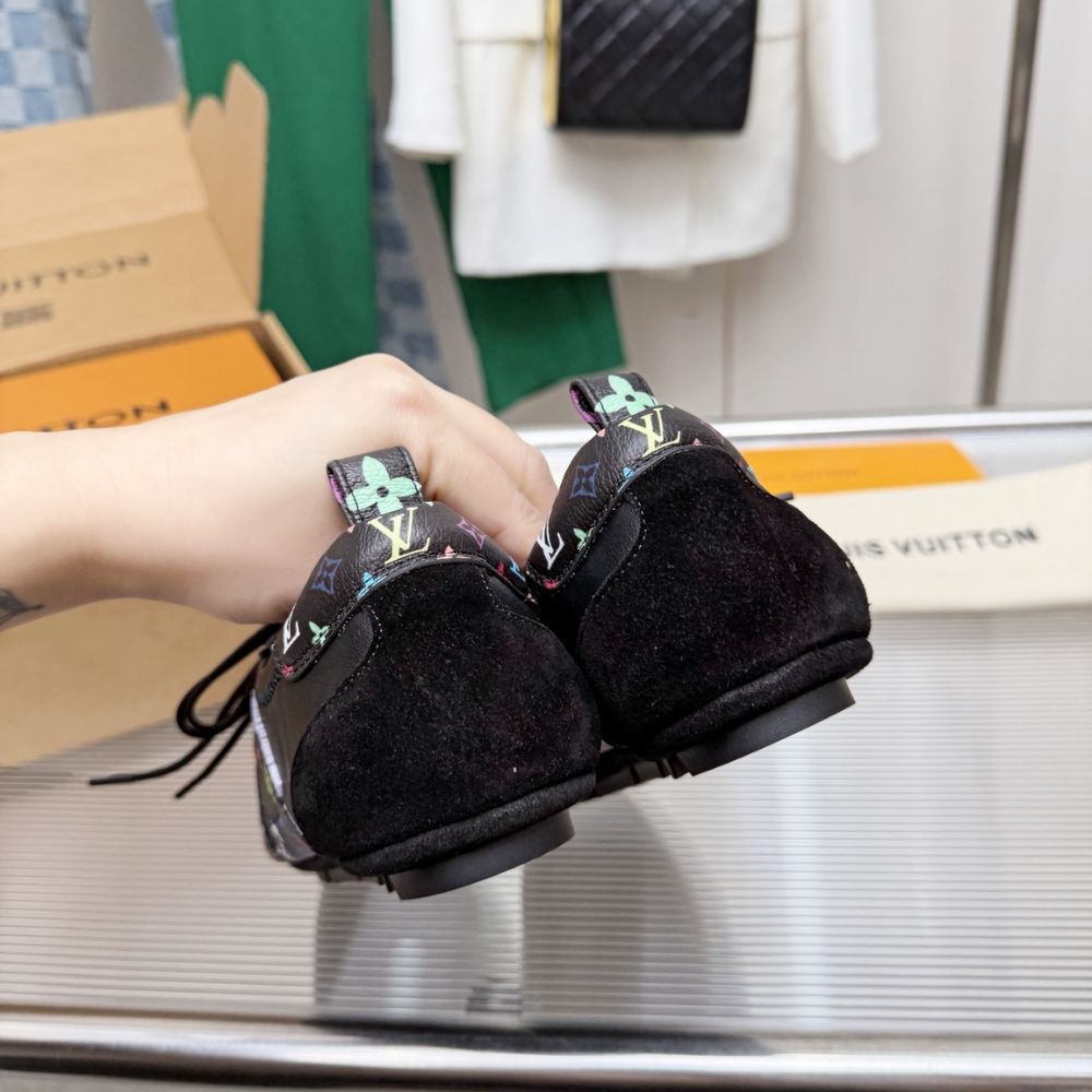 Louis Vuitton LV Sneakerina LV TM Black 1AJJTS - Image 3