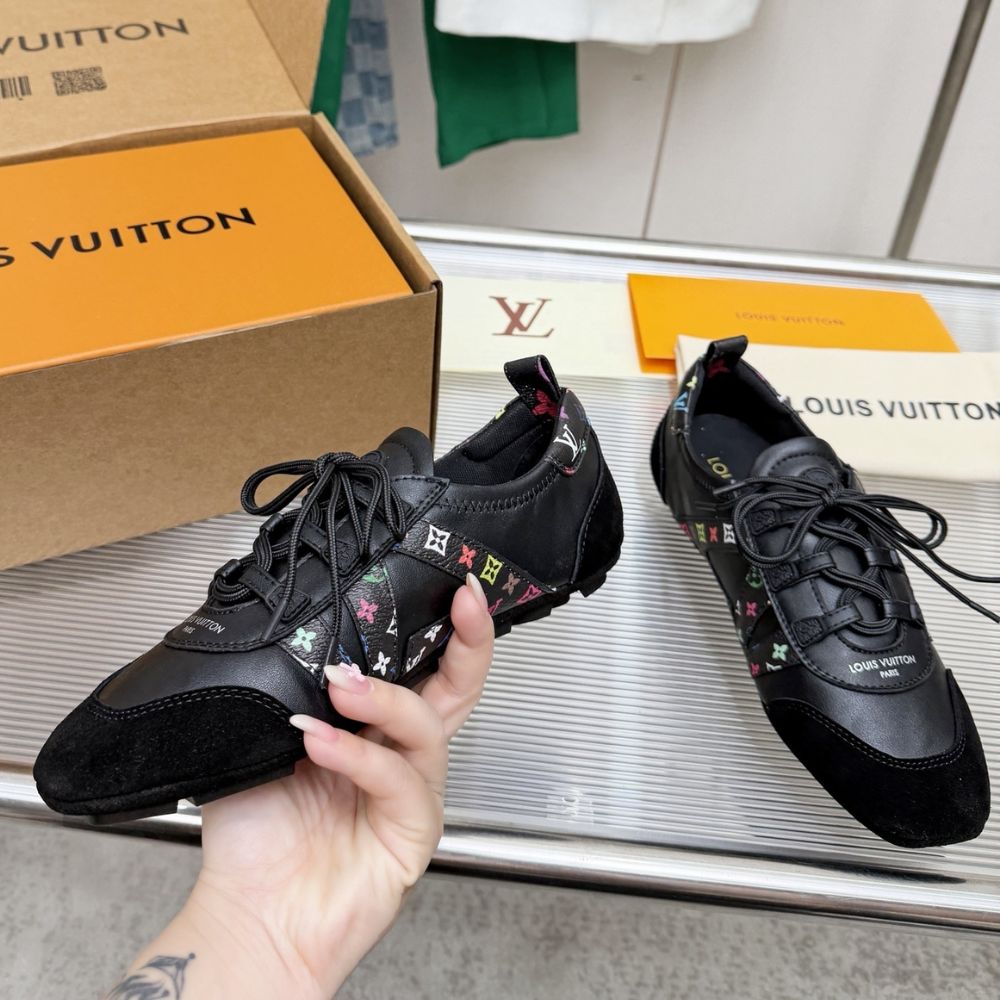 Louis Vuitton LV Sneakerina LV TM Black 1AJJTS - Image 6