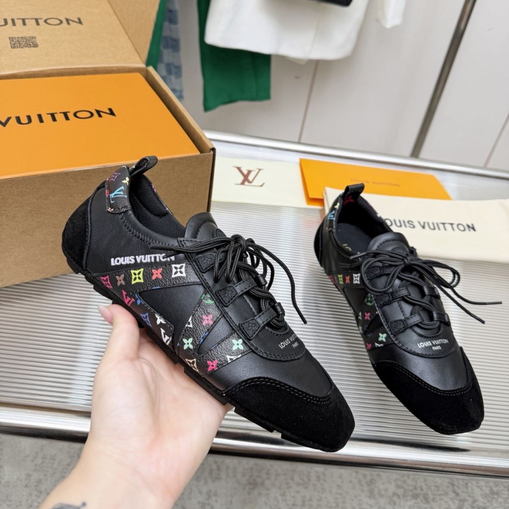 Louis Vuitton LV Sneakerina LV TM Black 1AJJTS - Image 7