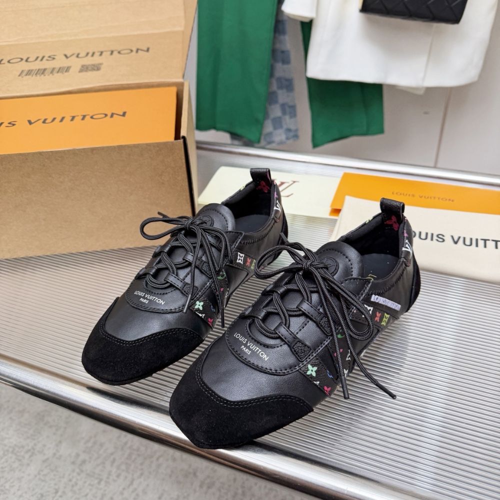Louis Vuitton LV Sneakerina LV TM Black 1AJJTS - Image 8