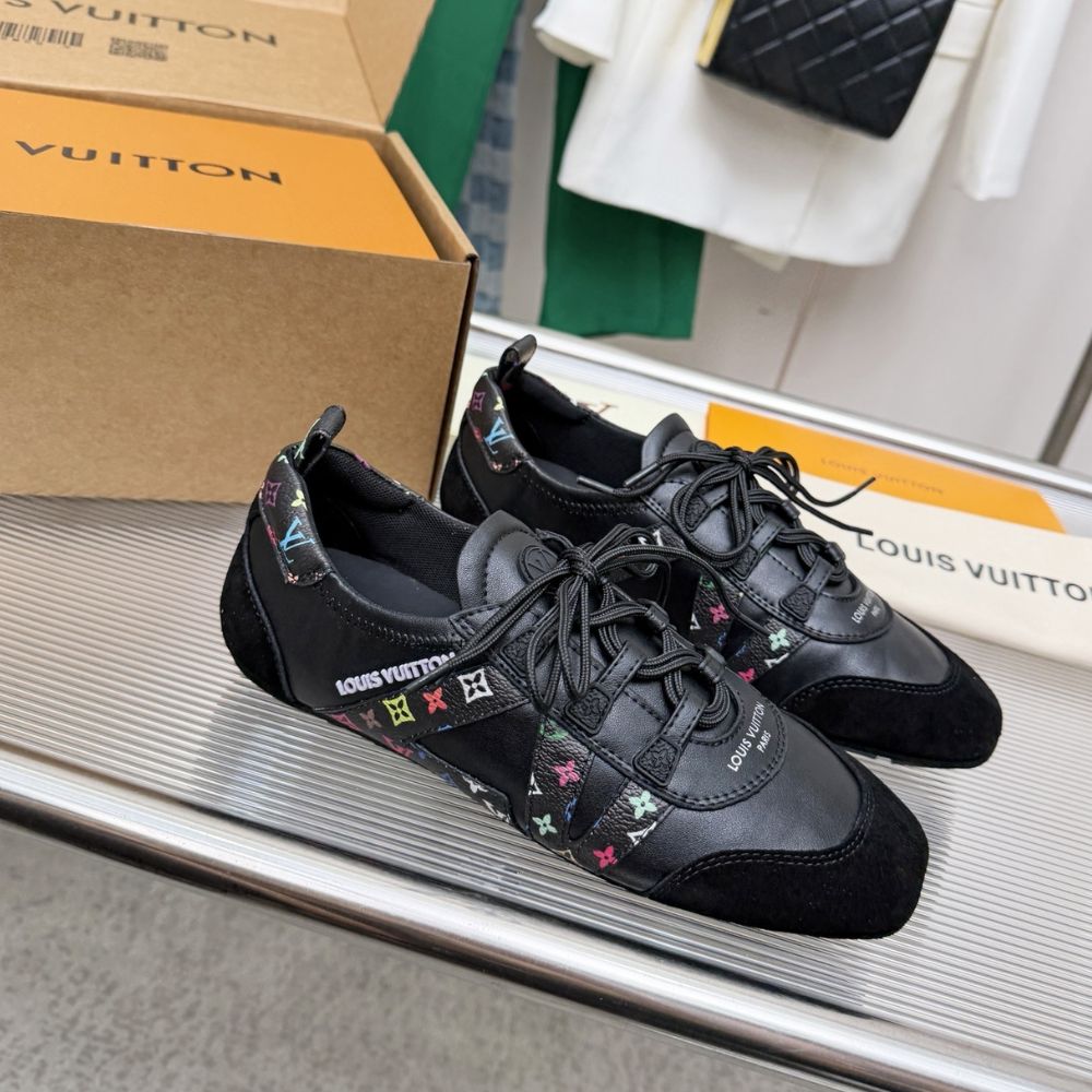 Louis Vuitton LV Sneakerina LV TM Black 1AJJTS - Image 9