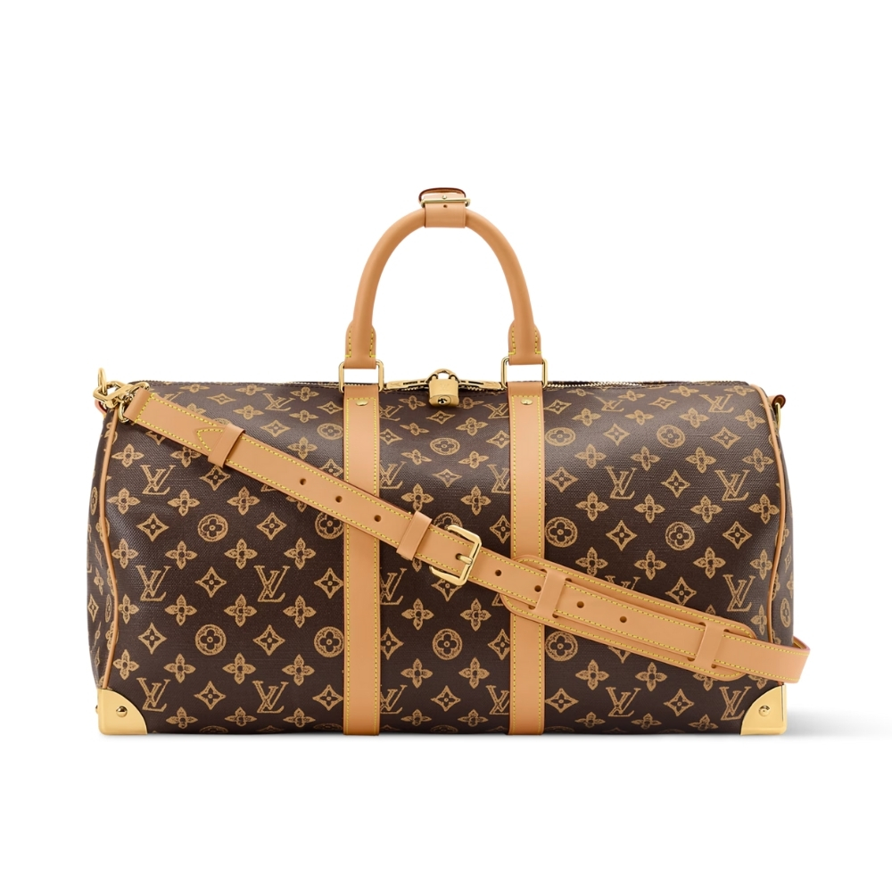 Louis Vuitton Keepall Trunk 45 Monogram Origine Ebene 50cm M28339