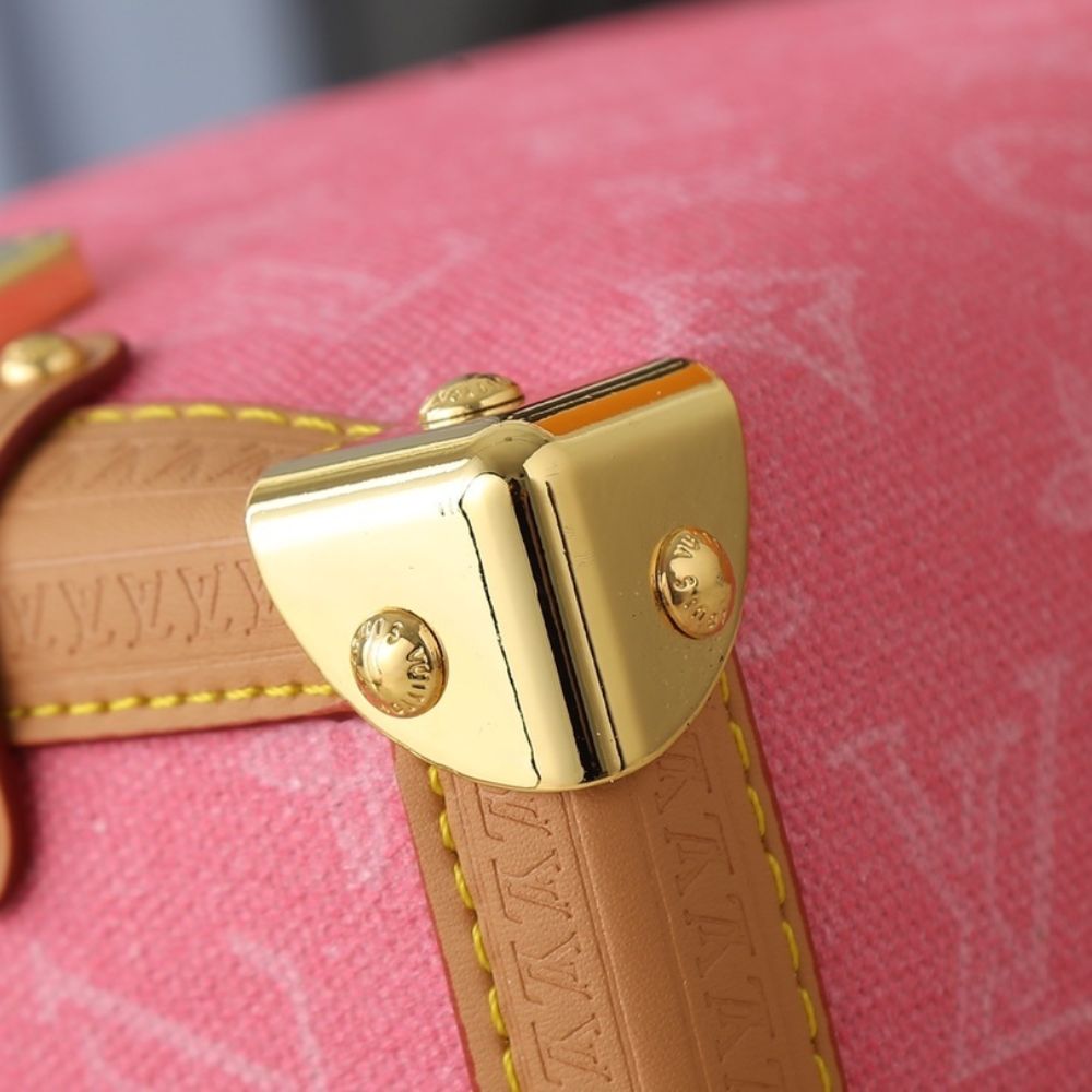 Louis Vuitton Side Trunk MM Rose Ribbon Pink 23Cm - Image 6