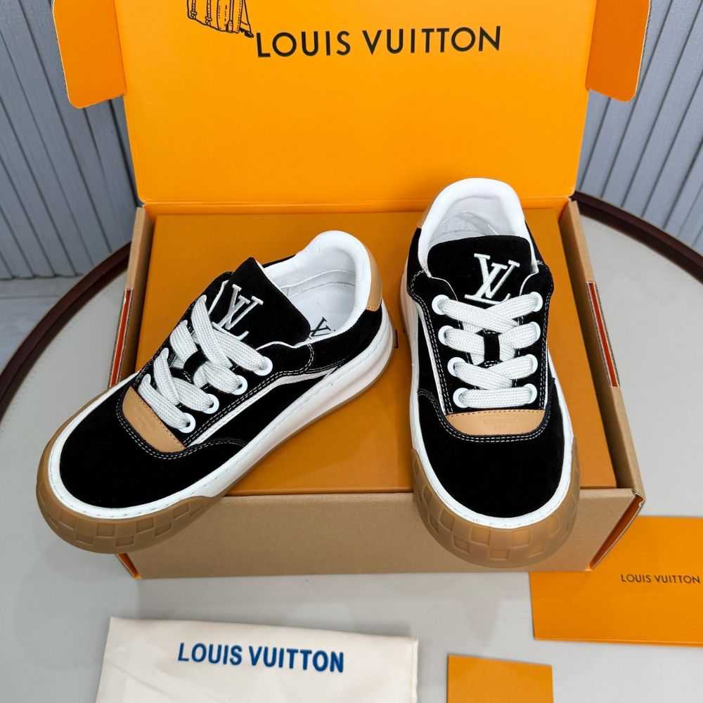 Louis Vuitton LV Tilted Sneaker Black 1AJ734 - Image 2