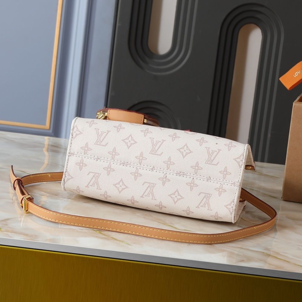 Louis Vuitton Onthego PM Monogram Origine White 25Cm - Image 5