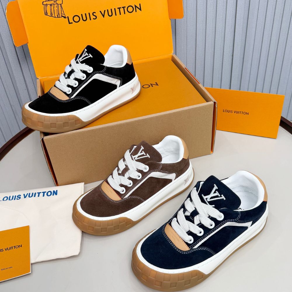 Louis Vuitton LV Tilted Sneaker Brown 1AJ764 - Image 9