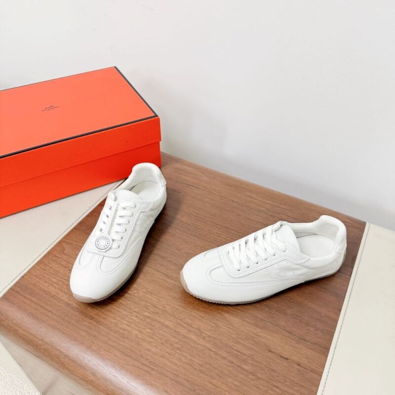 Alternative view of Hermes Master Sneaker Blanc H261009Z 90370
