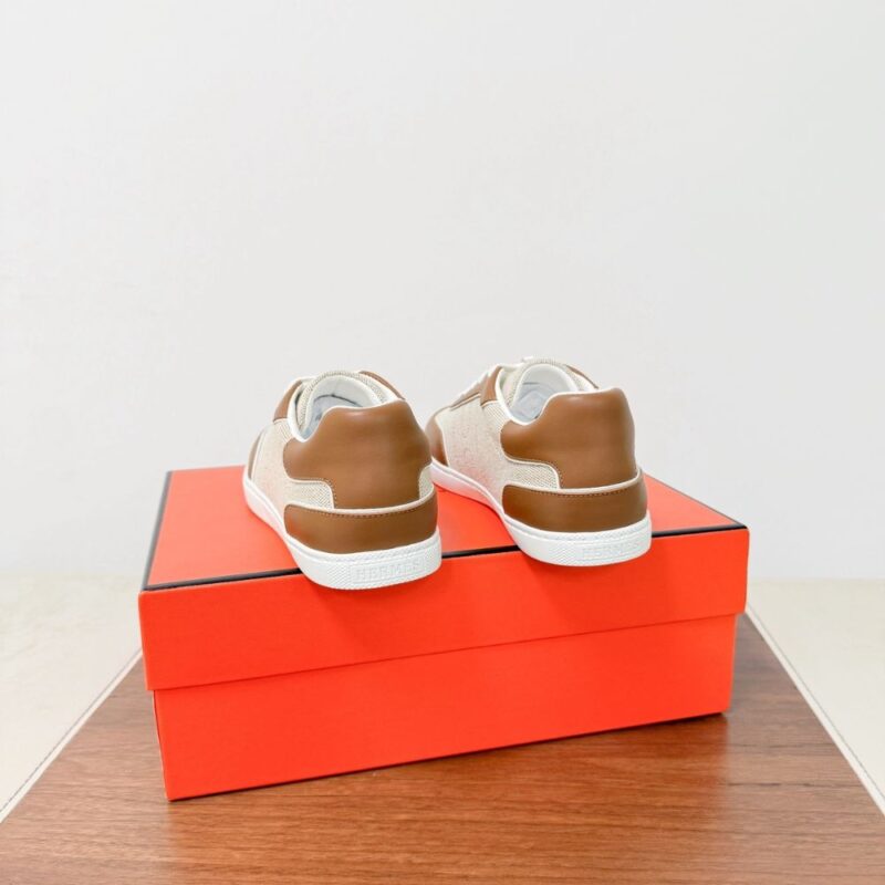 Alternative view of Hermes Match Sneaker Multicolore Noisette H261002Z A3340