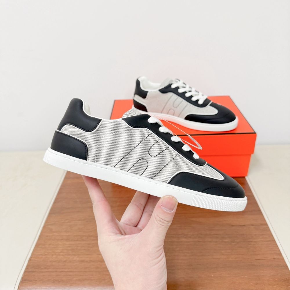 Hermes Match Sneaker Prunoir Noir H261862ZH01430 - Image 7