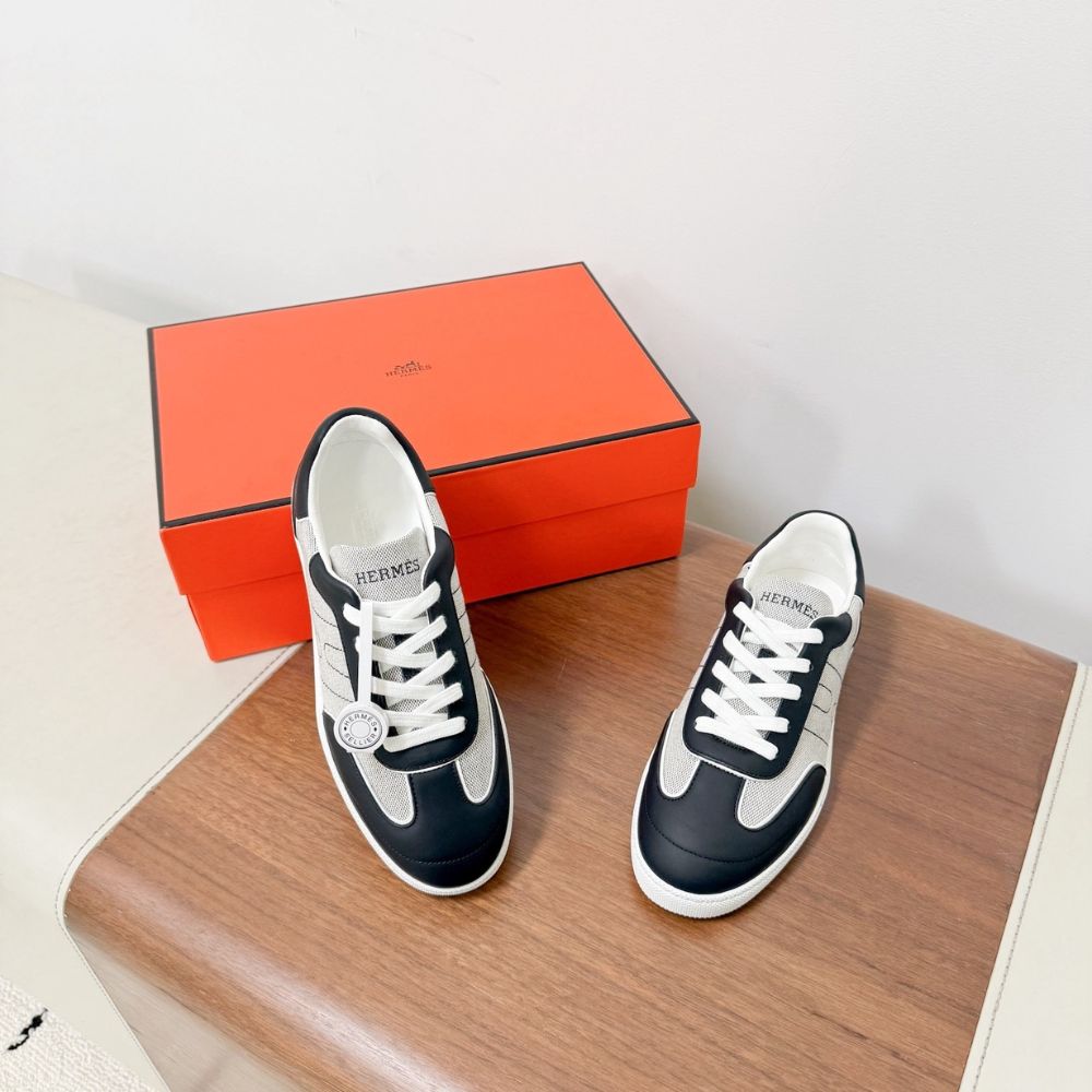 Hermes Match Sneaker Prunoir Noir H261862ZH01430 - Image 6