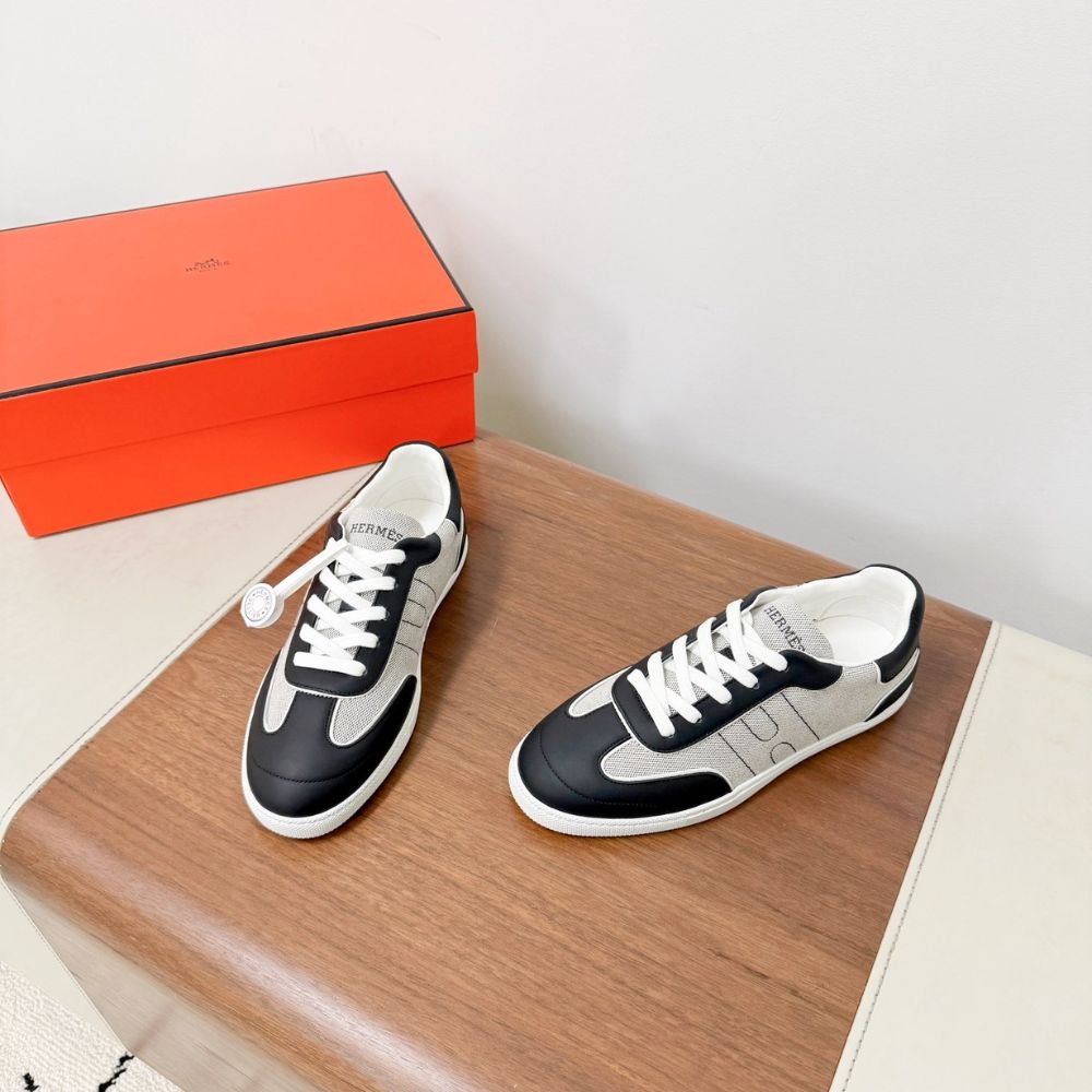 Hermes Match Sneaker Prunoir Noir H261862ZH01430 - Image 5