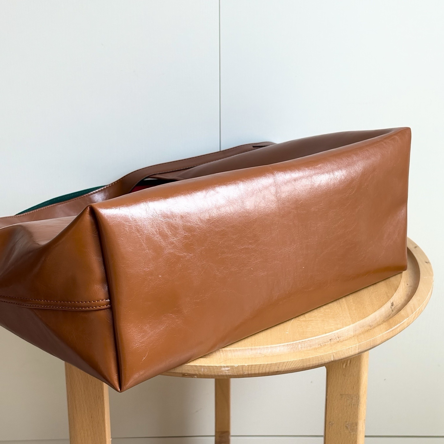 Gucci Giglio Large Tote Bag Dark Brown Leather 60Cm 853971 AAF2H 7645 - Image 4