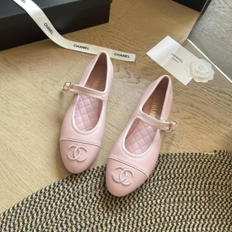 Alternative view of Chanel Mary Jane Ballet Flat Ligh Pink