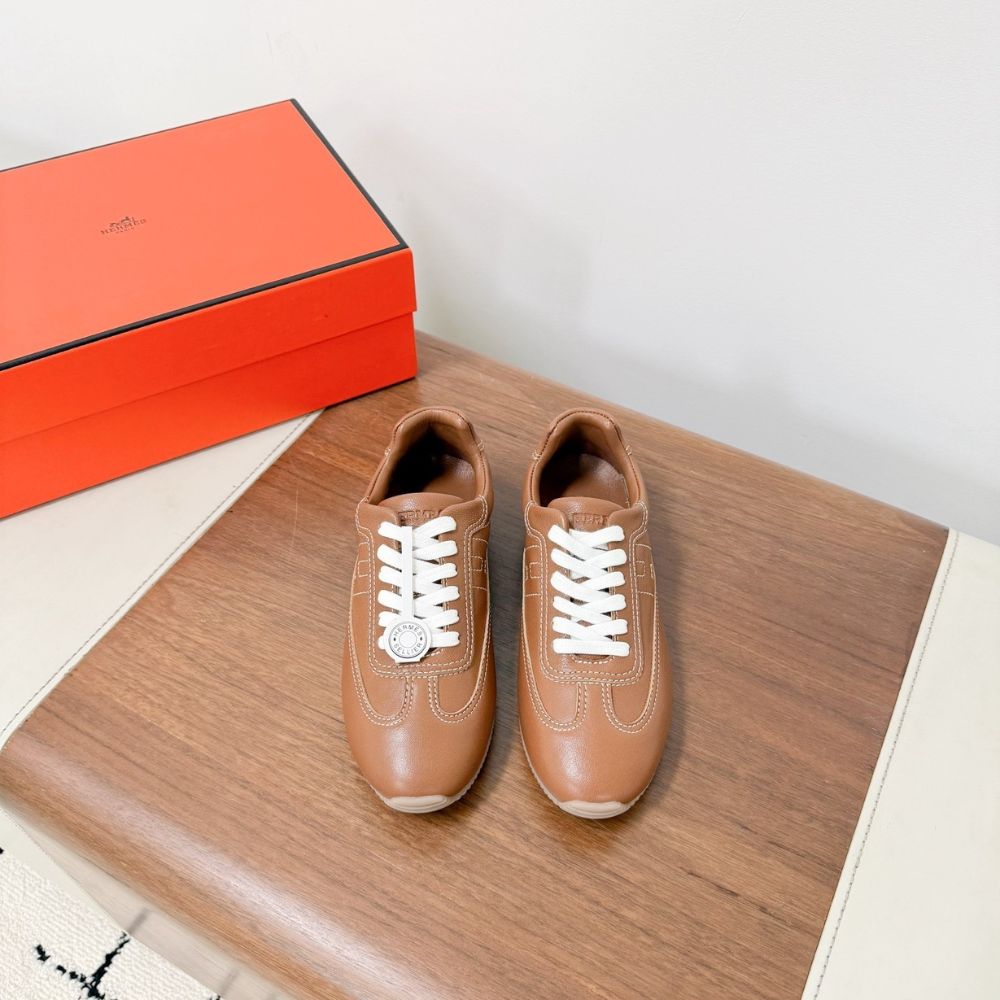 Hermes Master Sneaker Gold H261881ZH20400 - Image 2