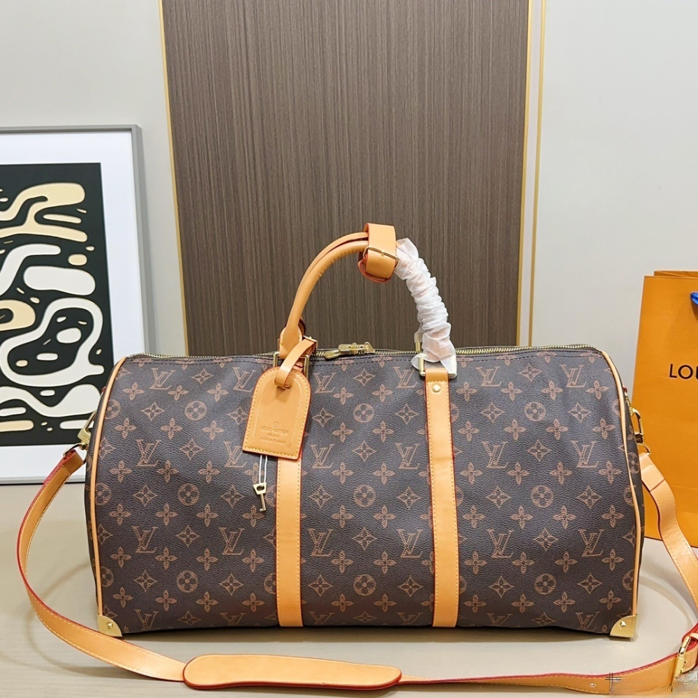Louis Vuitton Keepall Trunk 45 Monogram Origine Ebene 50cm M28339 - Image 2