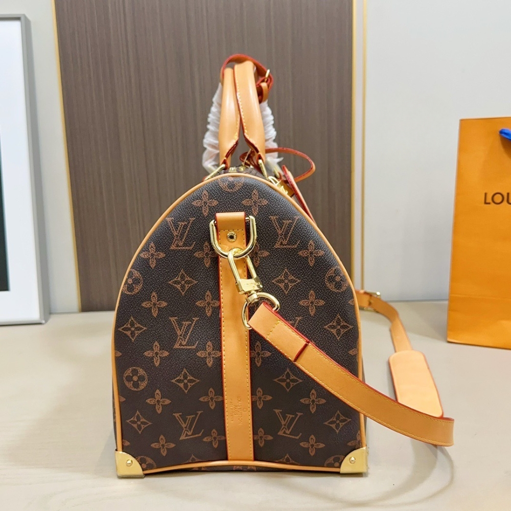 Louis Vuitton Keepall Trunk 45 Monogram Origine Ebene 50cm M28339 - Image 4