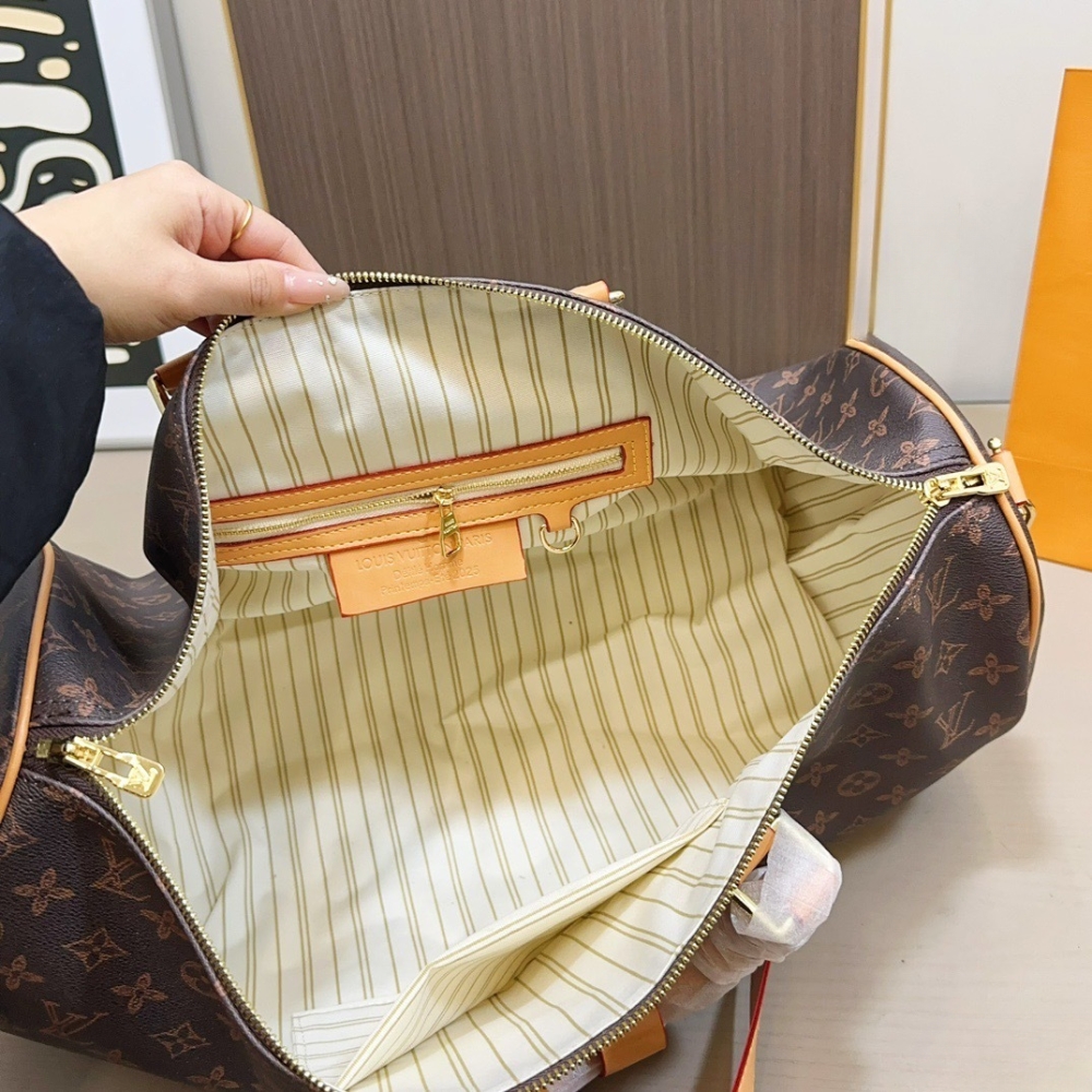 Louis Vuitton Keepall Trunk 45 Monogram Origine Ebene 50cm M28339 - Image 6