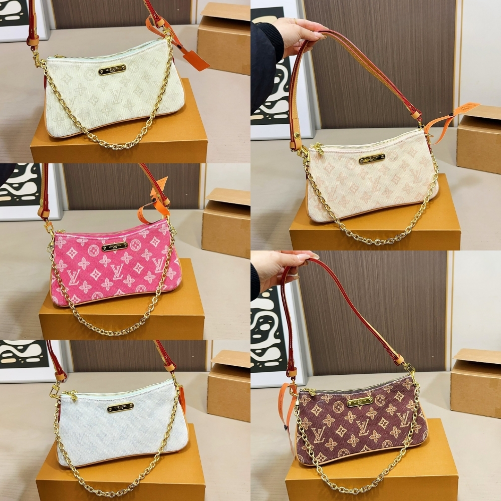 Louis Vuitton Pochette Liv Monogram Origine Lin 24Cm - Image 9