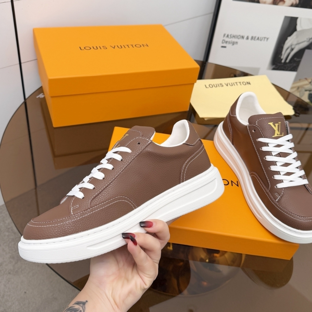 Louis Vuitton Beverly Hills Sneaker Brown 1AJ871 - Image 6