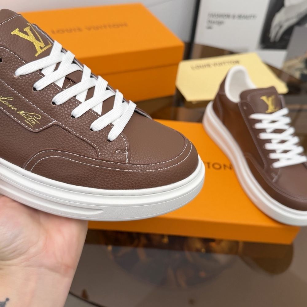 Louis Vuitton Beverly Hills Sneaker Brown 1AJ871 - Image 8