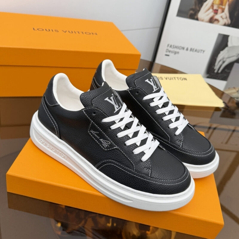 Alternative view of Louis Vuitton Beverly Hills Sneaker Black 1AJ835