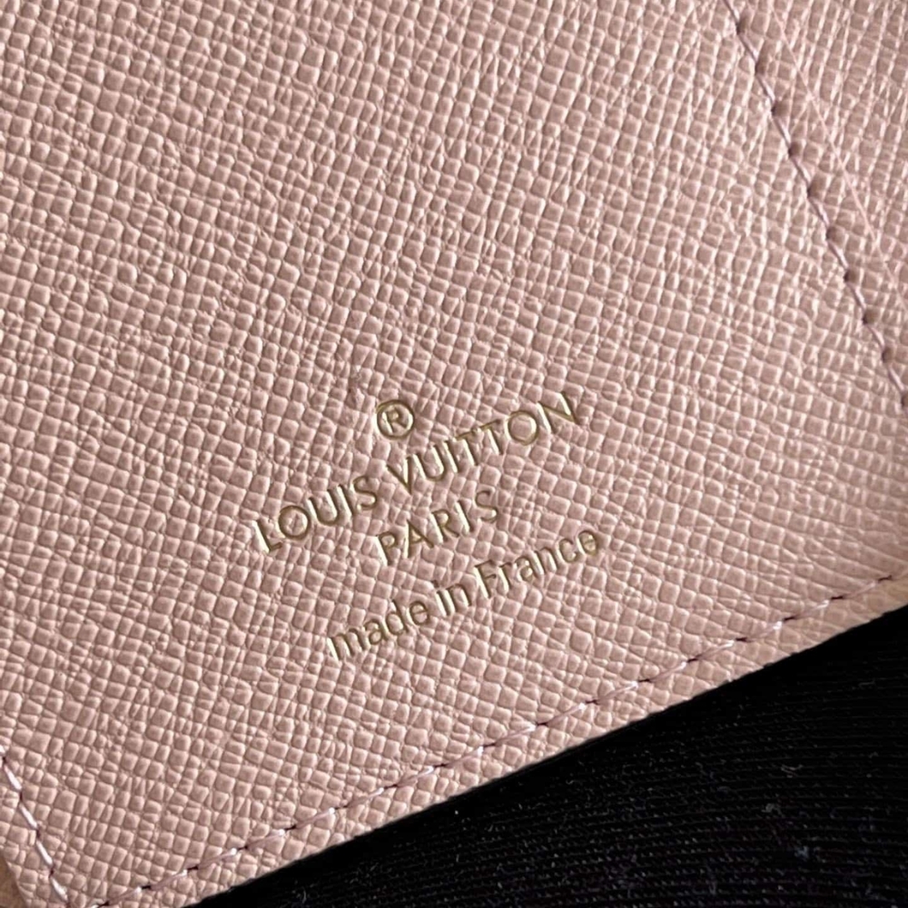 Louis Vuitton Victorine Wallet Rose Ballerine Pink 12Cm N64022 - Image 7