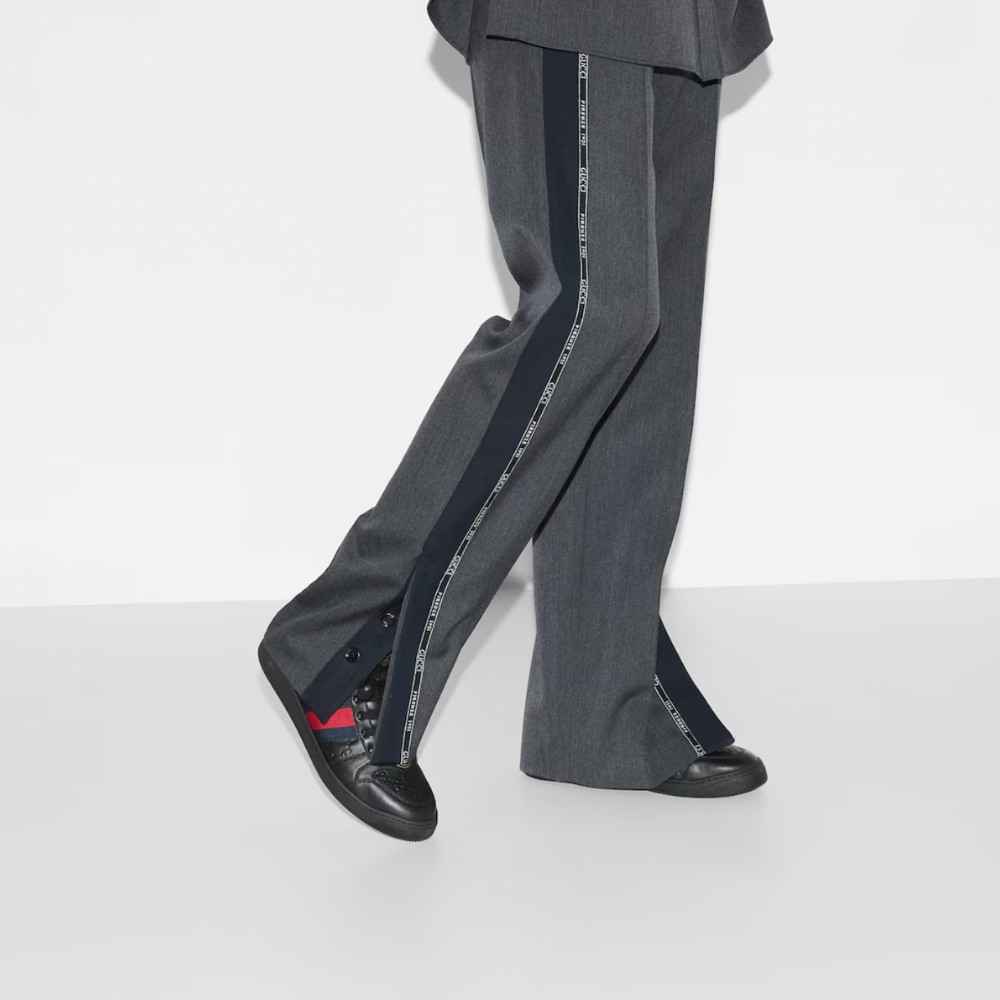 Gucci Men Screener Sneaker Black Leather 798785 AADU0 1074 - Image 9