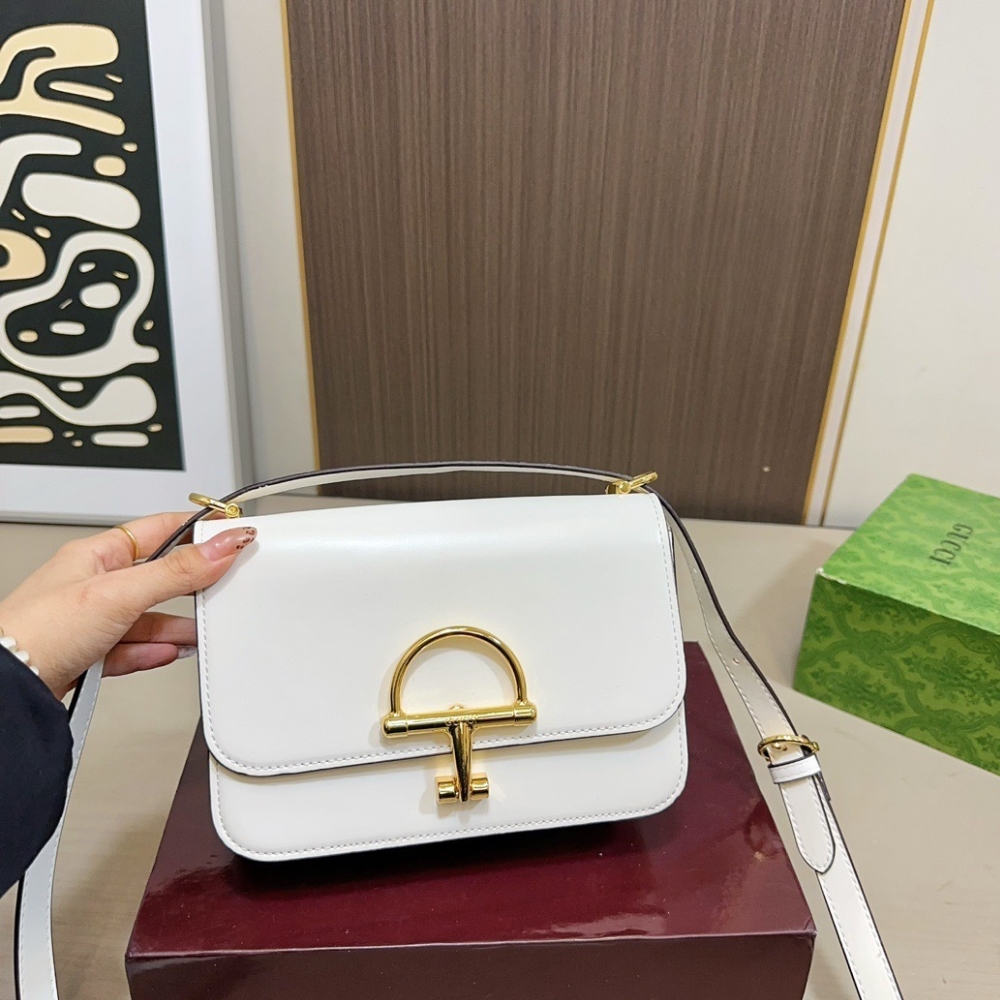 Gucci Siena Small Shoulder Bag Ivory Leather 21Cm 846705 AAFKB 9540 - Image 2