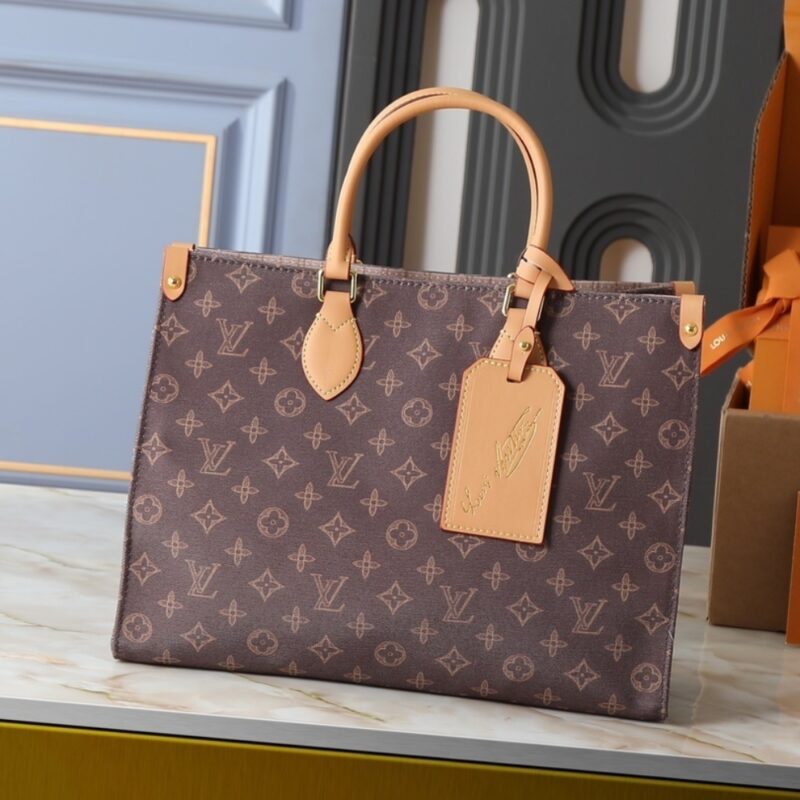 Alternative view of Louis Vuitton Onthego MM Monogram Origine Ebène 35Cm