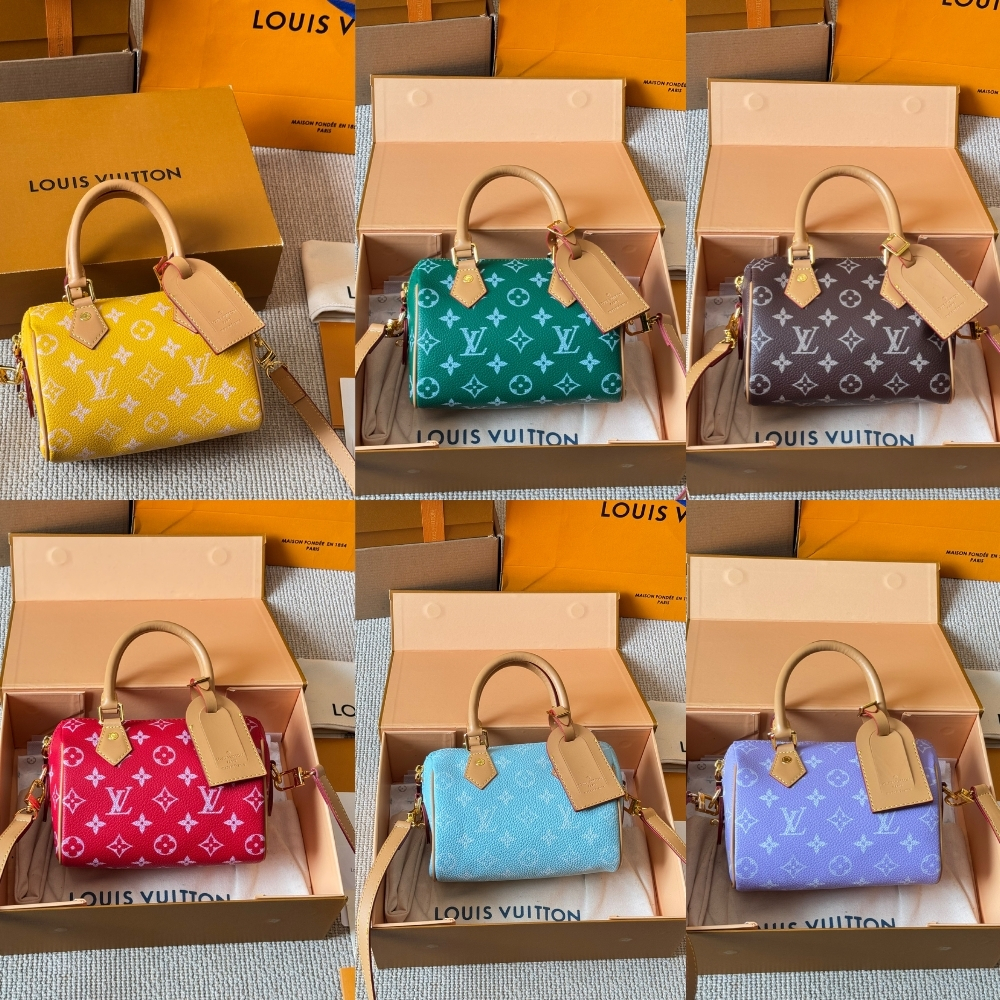 Louis Vuitton Nano Speedy Yellow 16Cm - Image 7