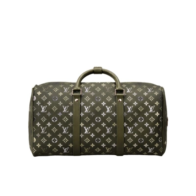 Louis Vuitton Keepall Backpack 50Cm Khaki Green M26964