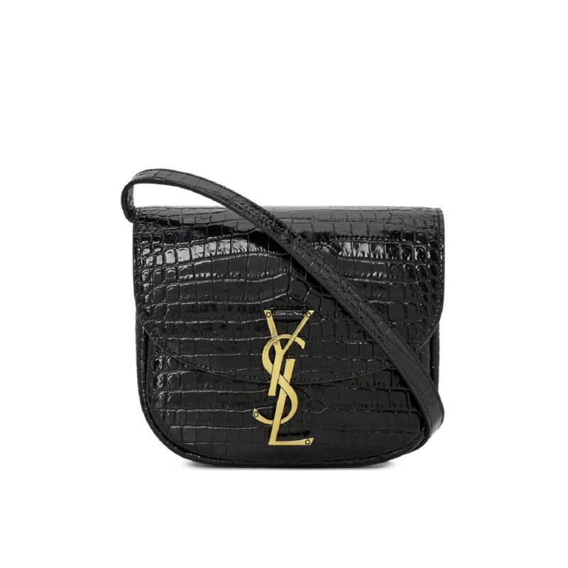 Saint Laurent Kaia Small Satchel Shoulder Bag Black 17Cm 619740 DND0W 1000