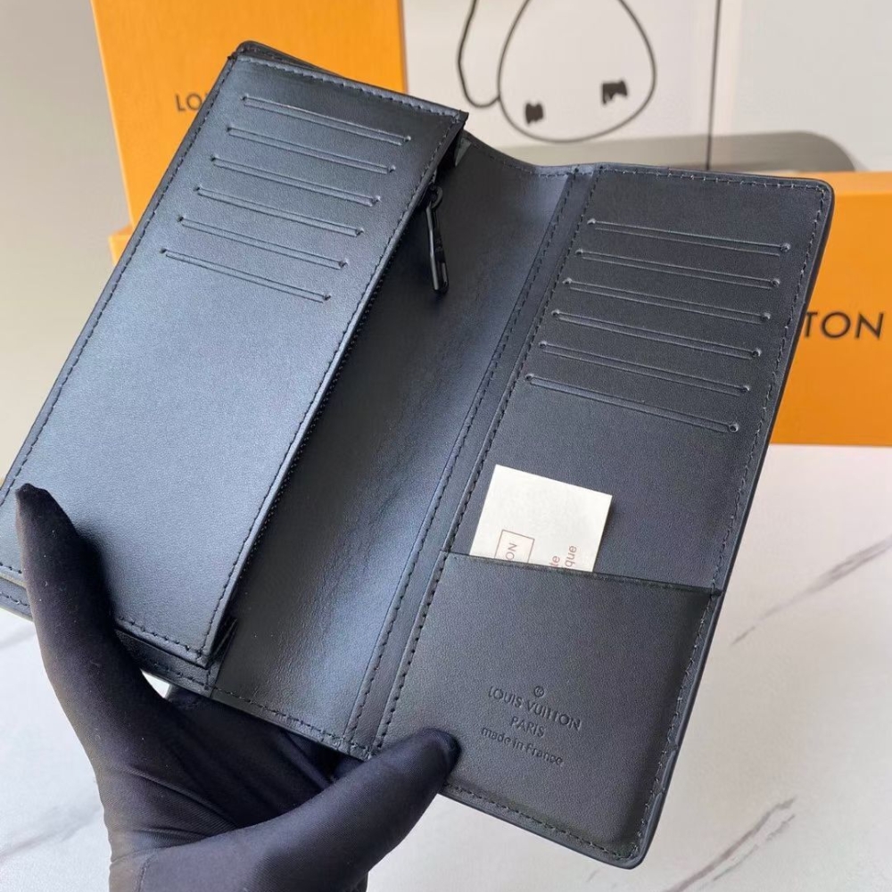 Louis Vuitton Brazza Wallet Black 19Cm M62900 - Image 6