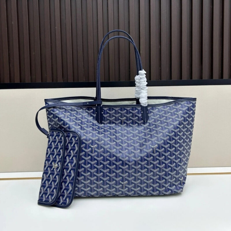 Alternative view of Goyard Saint Louis PM Bag Navy Blue 40cm STLOUIPMLTY12CL12P