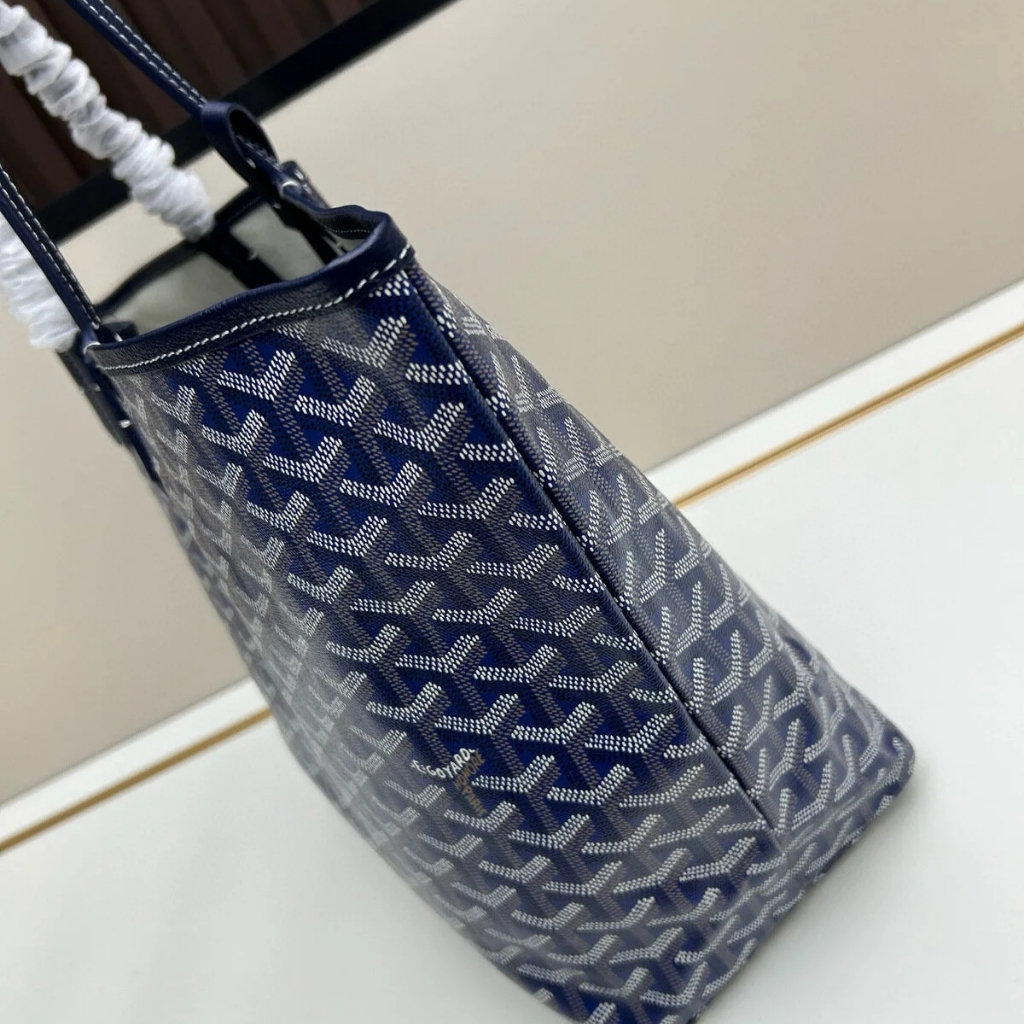 Goyard Saint Louis PM Bag Navy Blue 40cm STLOUIPMLTY12CL12P - Image 3