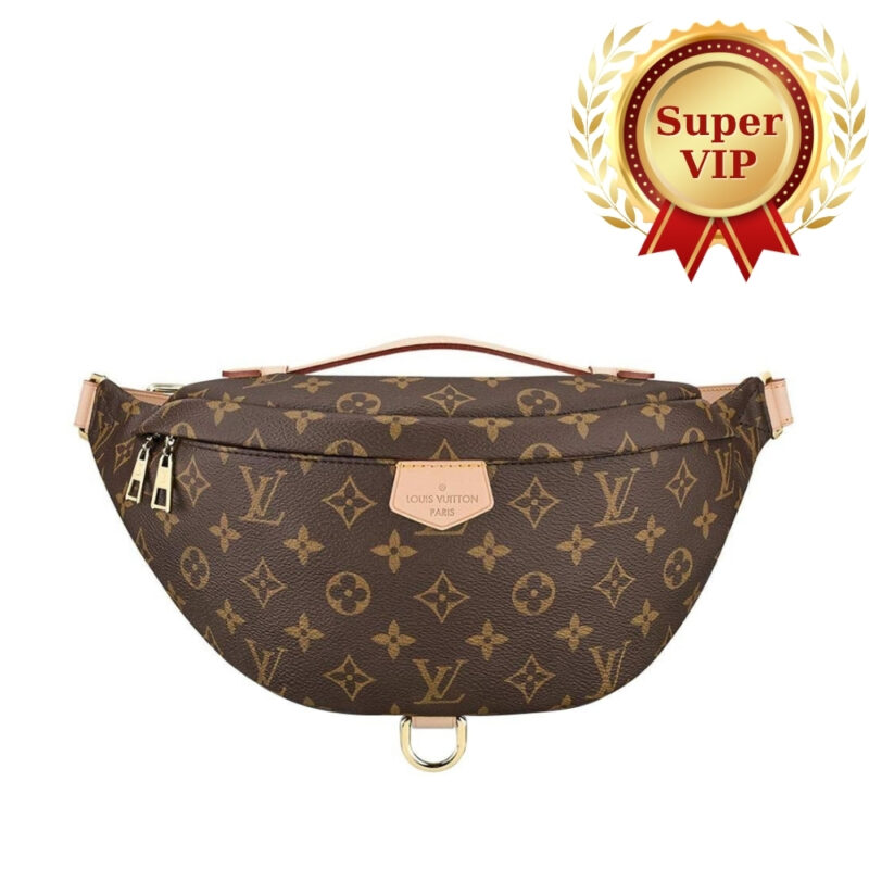 [Super Vip 1:1] Louis Vuitton Bumbag Monogram Canvas Brown 37Cm M43644